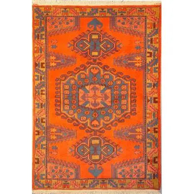 One Of The Kind Persian Wiss Rug 5'2" X 3'5"